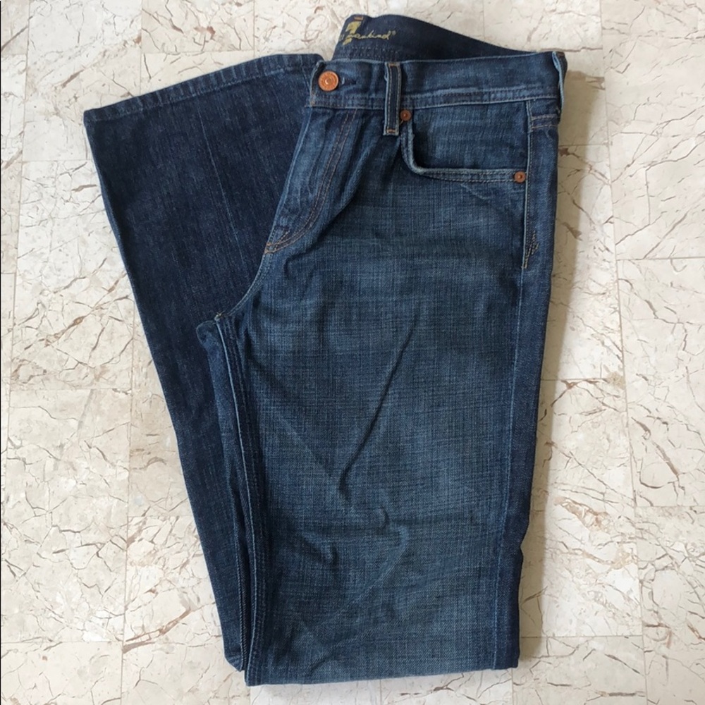 7 for all mankind bootcut jeans.